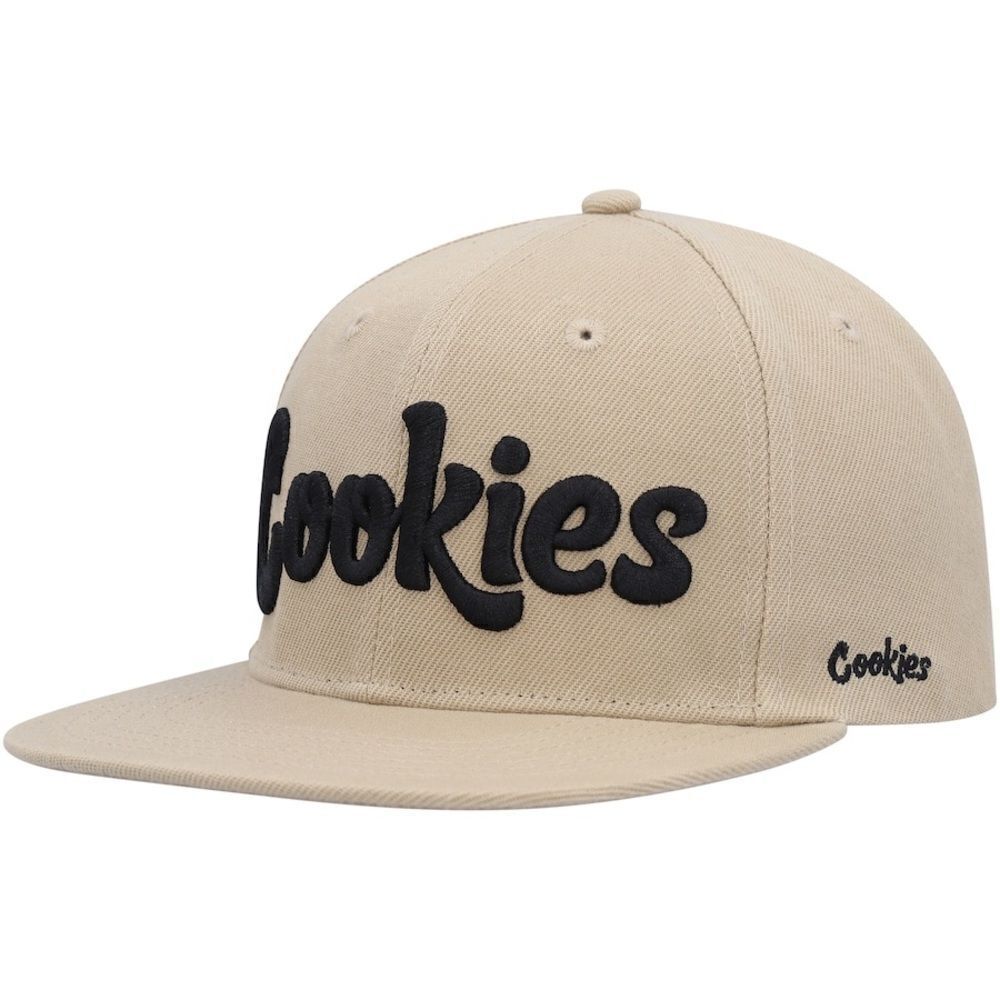 Cookies Twist SnapBack Hat Khaki OS NWT